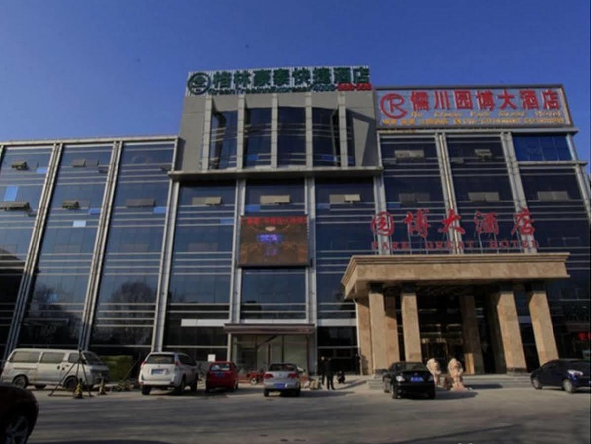 Greentree Inn Beijing Yanqing District Railway Station North Plaza South Caiyuan Hotel Eksteriør billede